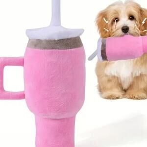 Dog Tumbler Plush Play Toy